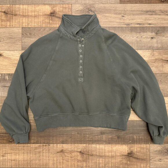 aerie Sweaters - Aerie Green High-Neck Sweater